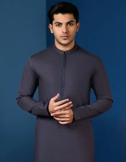 BLUE COTTON KURTA | JTK-A-34566