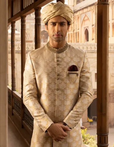 BROWN SHERWANI | JJSW-553