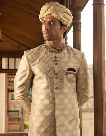 BROWN SHERWANI | JJSW-553